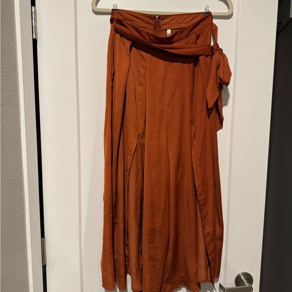 Elegant Rust Pants